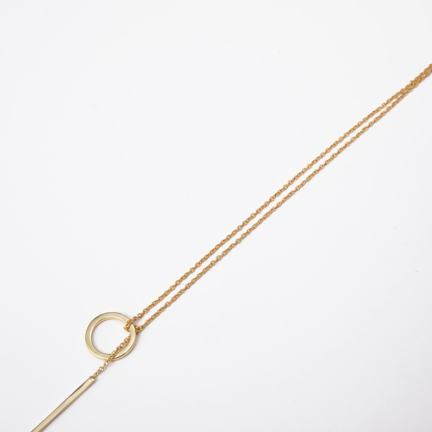 Charming Ring Pendant and Chain