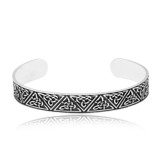 Aztec Oxidised Bracelet