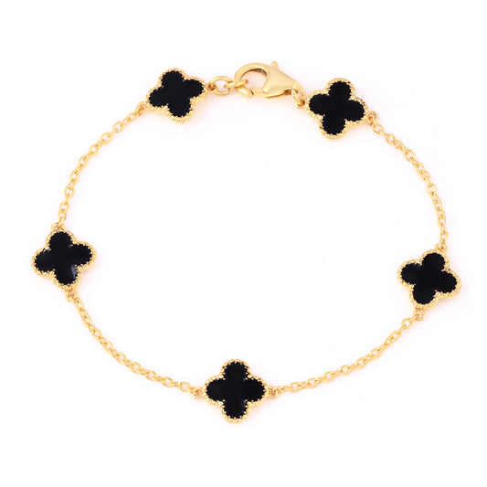 four leaf clover bracelet