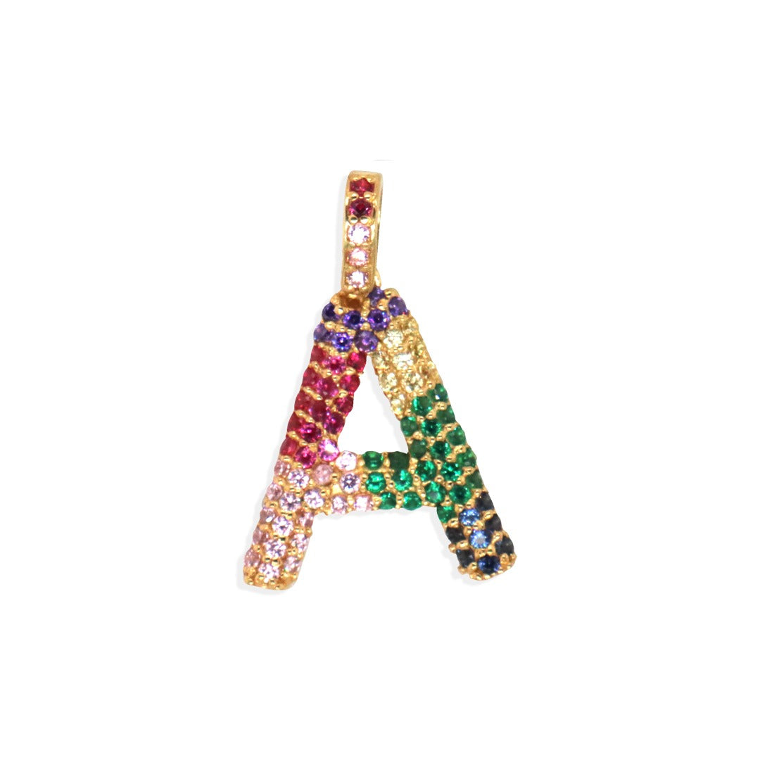 A-Z Silver Pendants