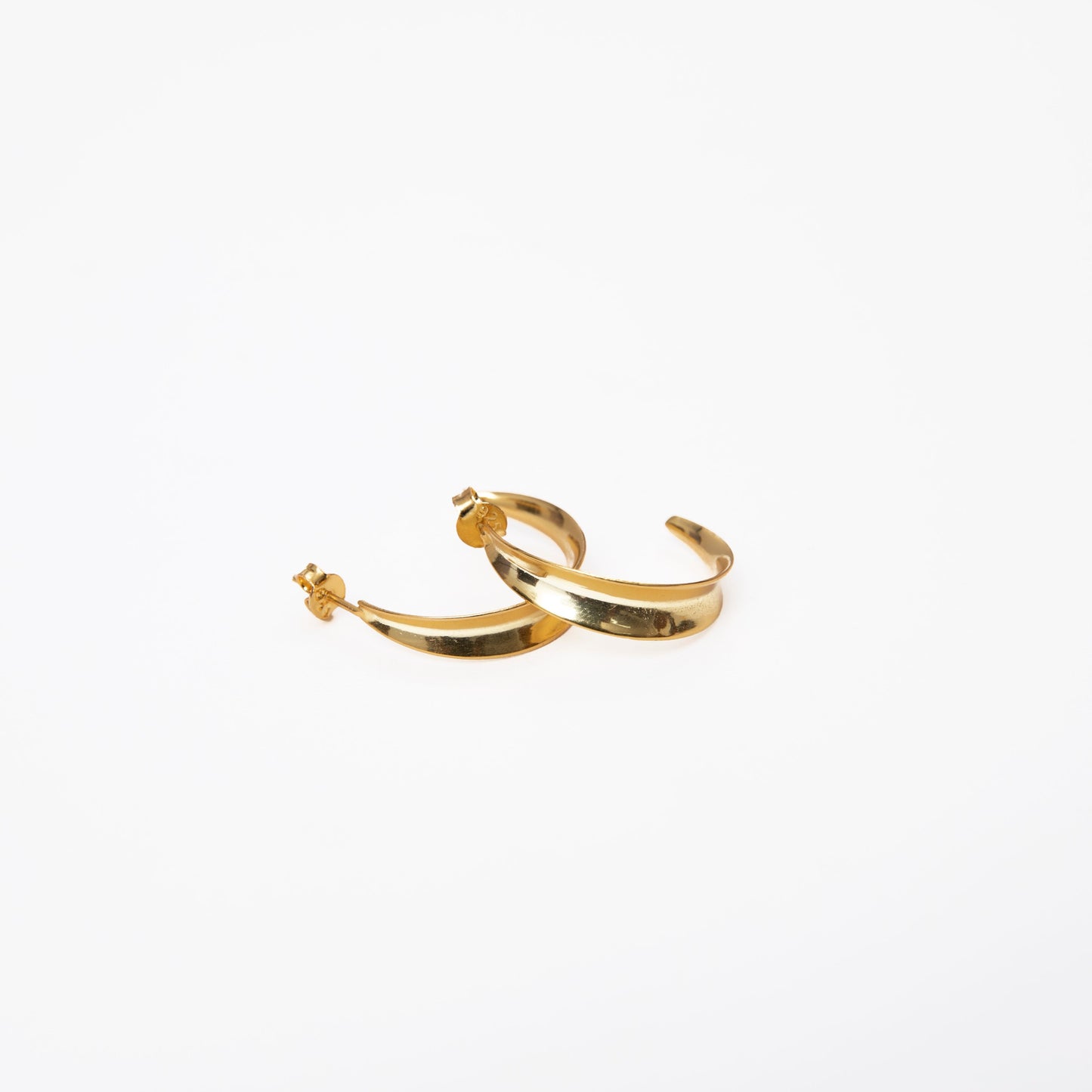 Sleek Minimalist Hoop Earrings