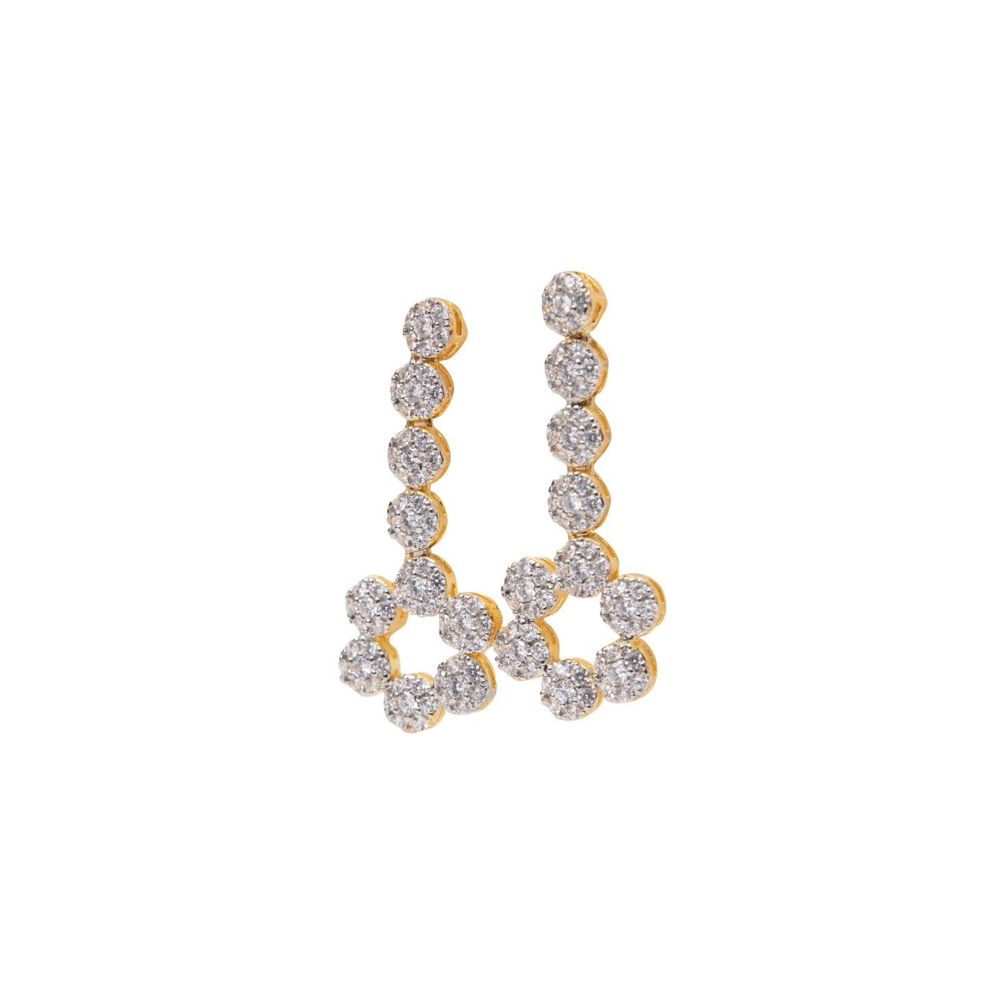 Minimalist Diamond Stud Earrings