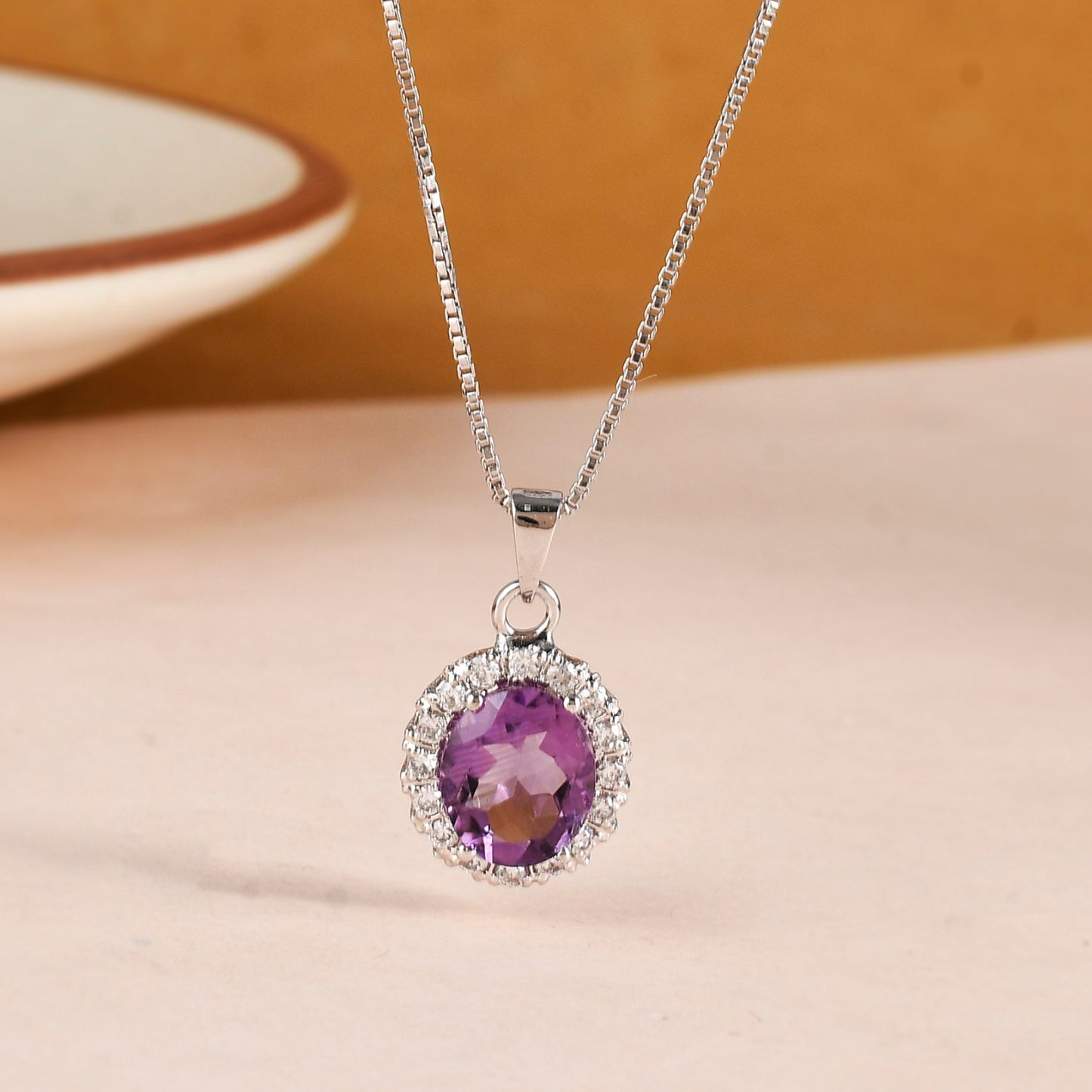 Amethyst Elegance Jewelry Set