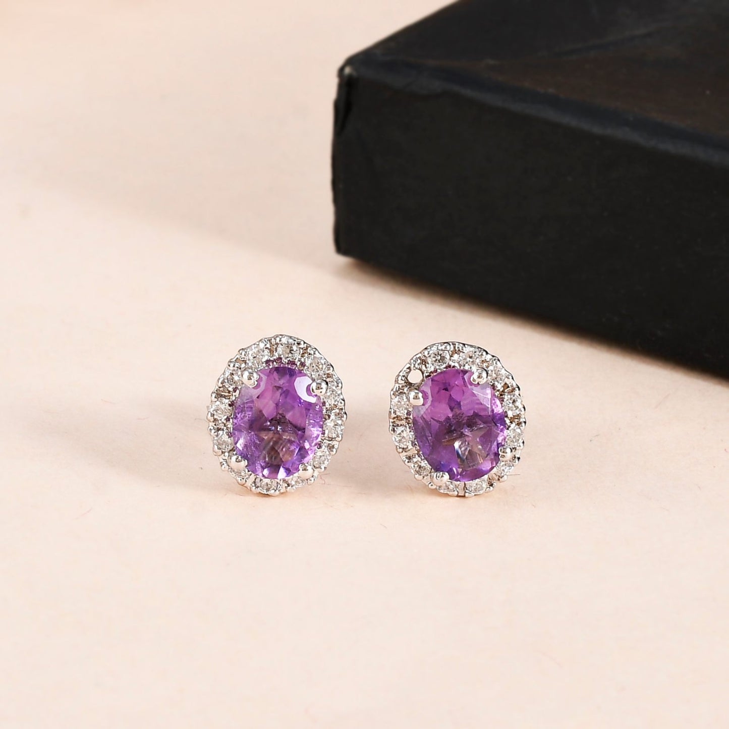 Amethyst Elegance Jewelry Set