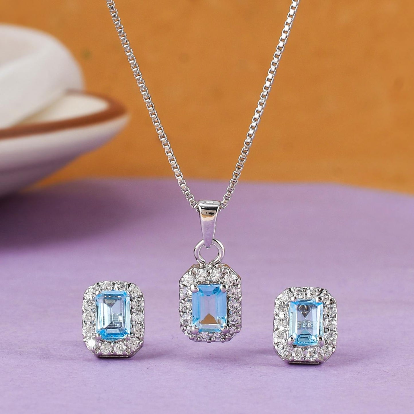 Aquamarine Dream Jewelry Set