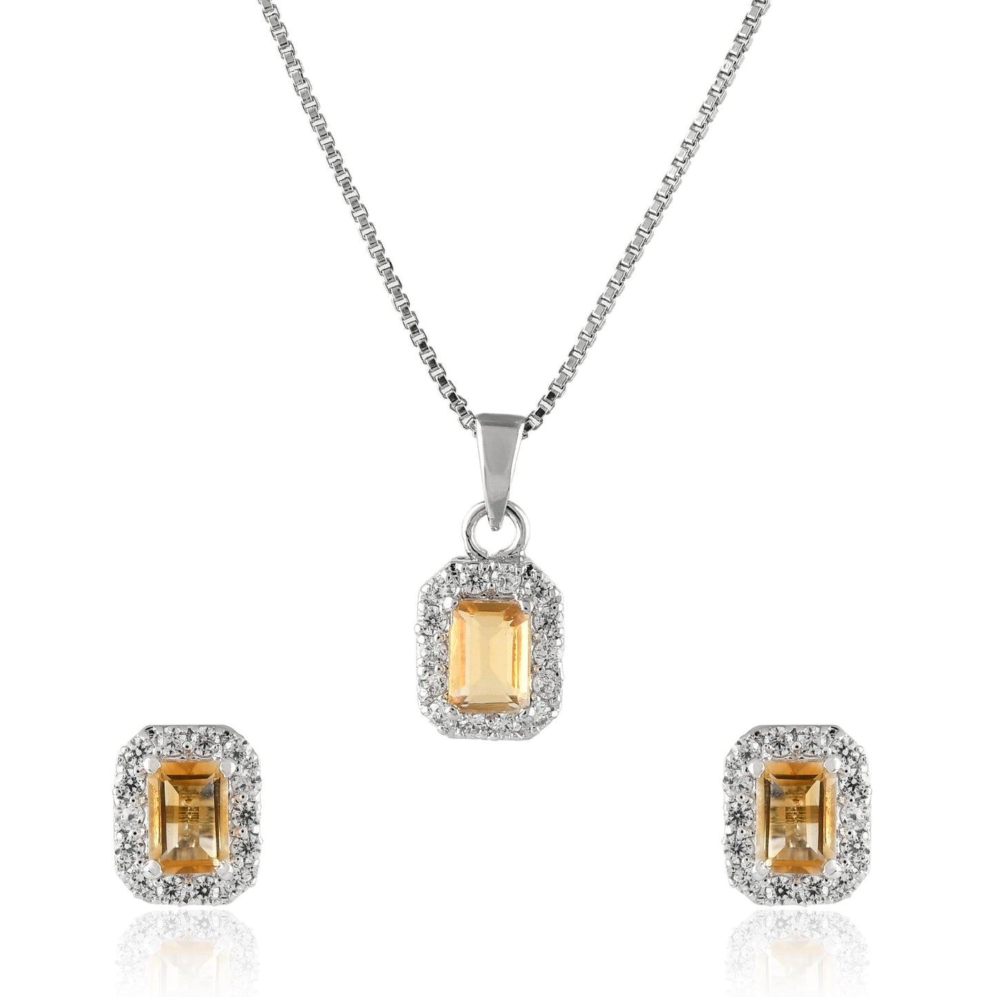 Citrine Radiance Jewelry Set