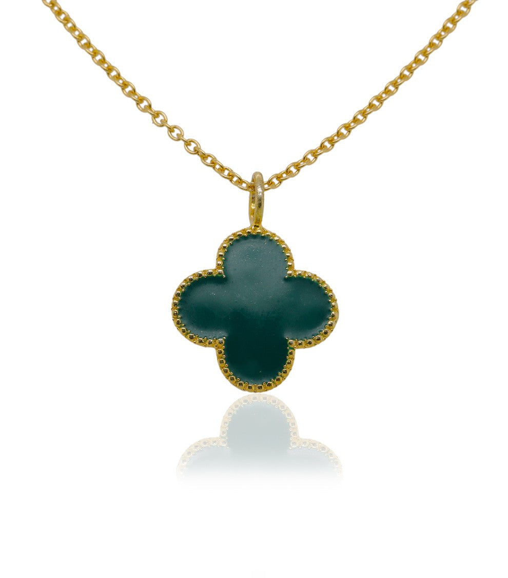 Clover Jade Pendant