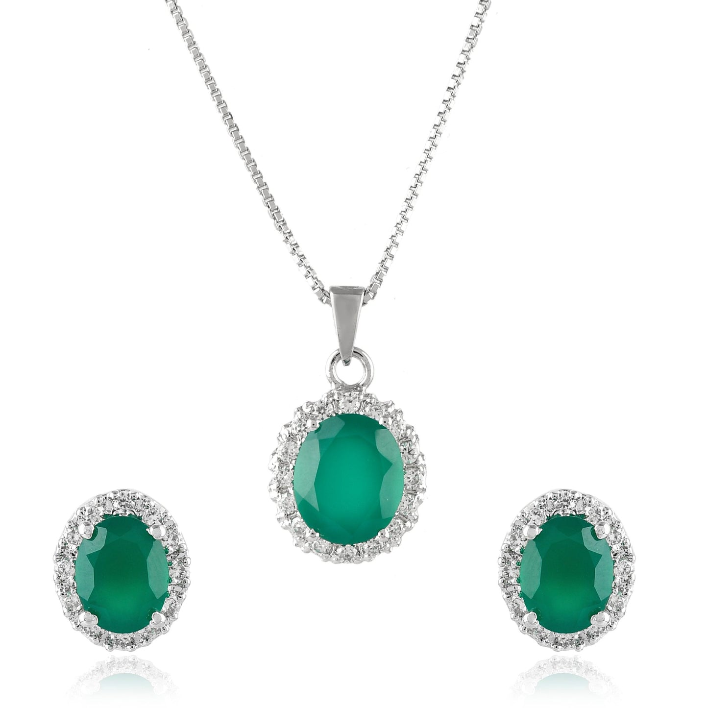 Emerald Enchantment Jewelry Set