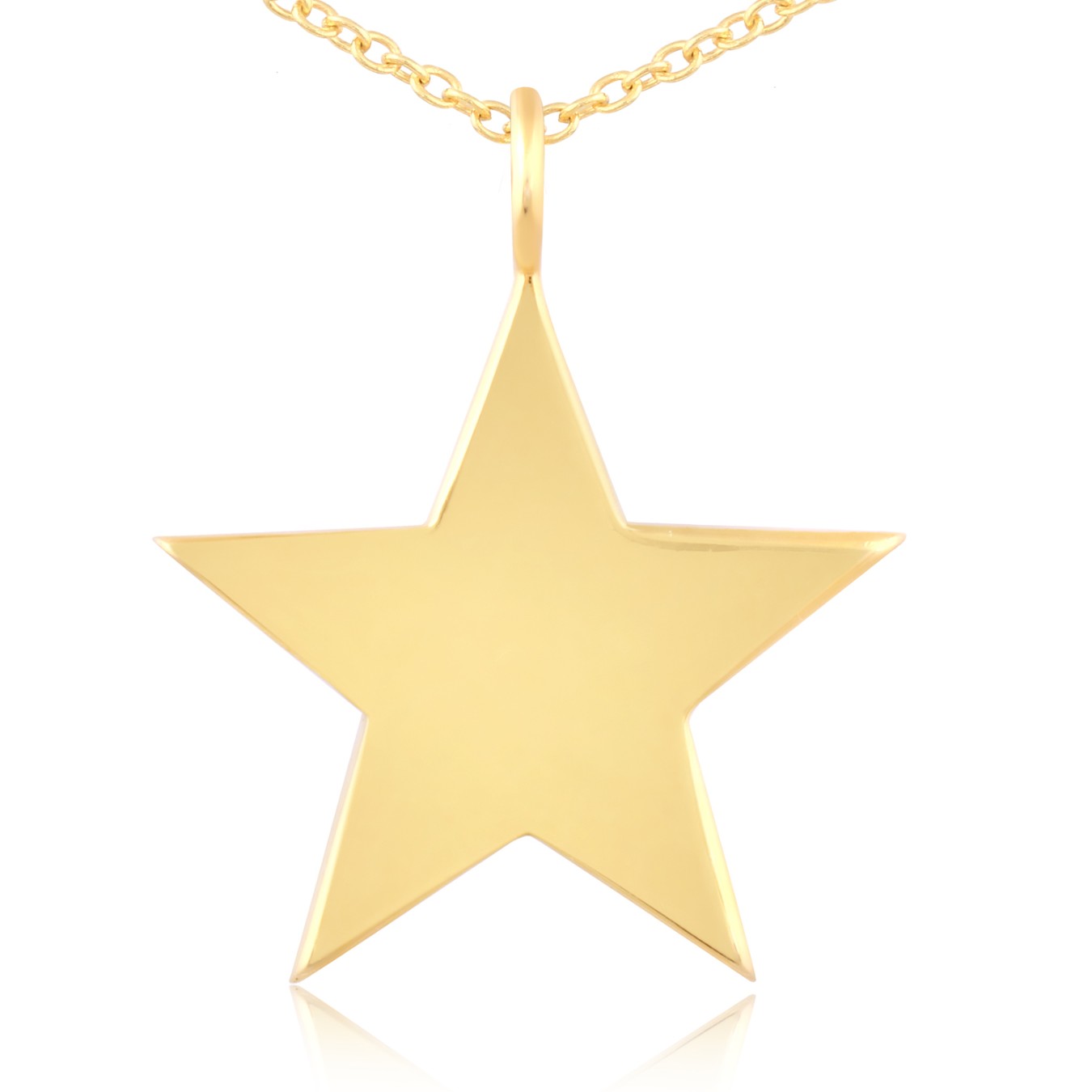 Gold Star Pendant