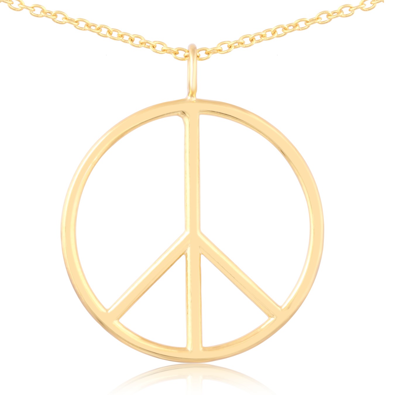 Hippie Peace Pendant