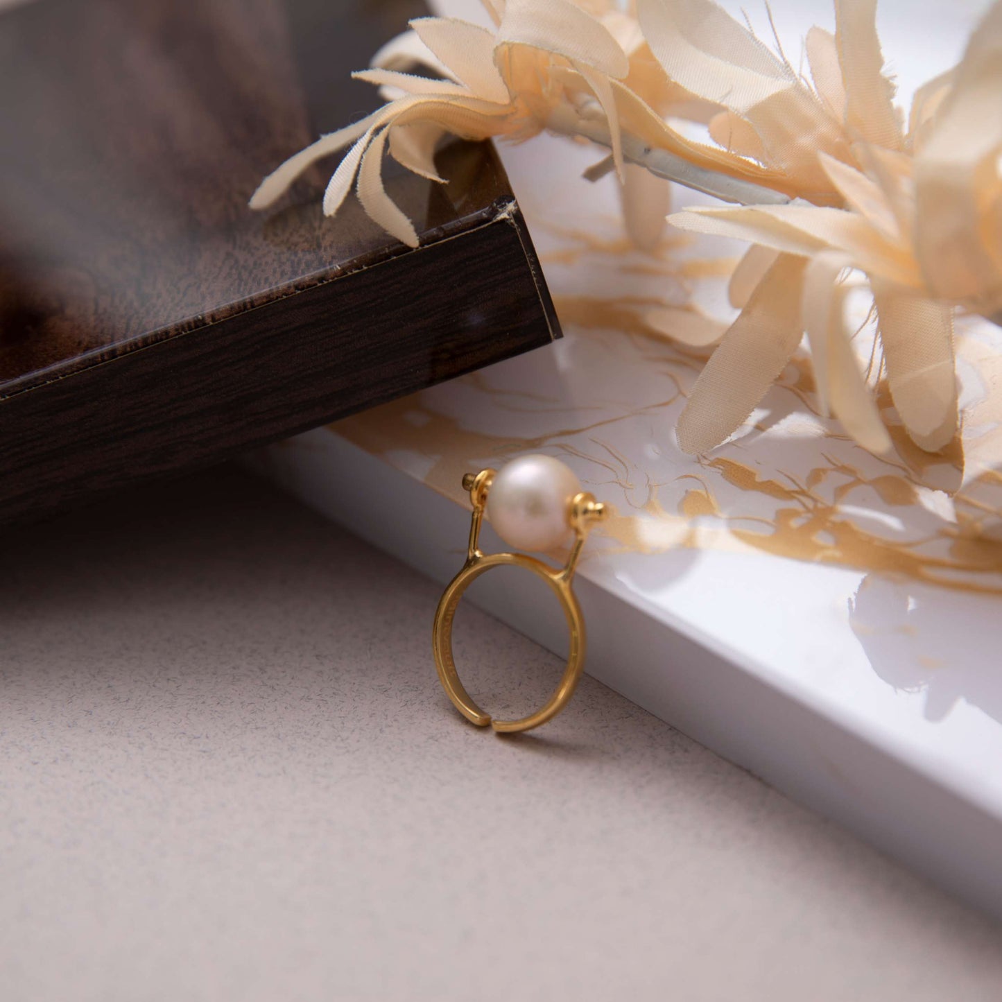 Pearl Pod Ring