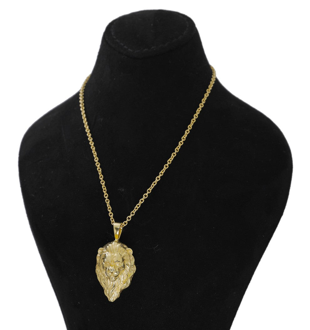 Royal Lion Gold Pendant