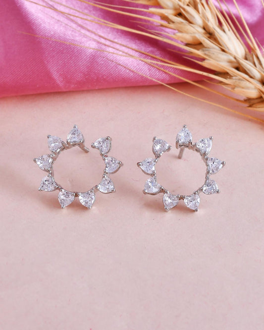 Semi Joint Loop Earrings