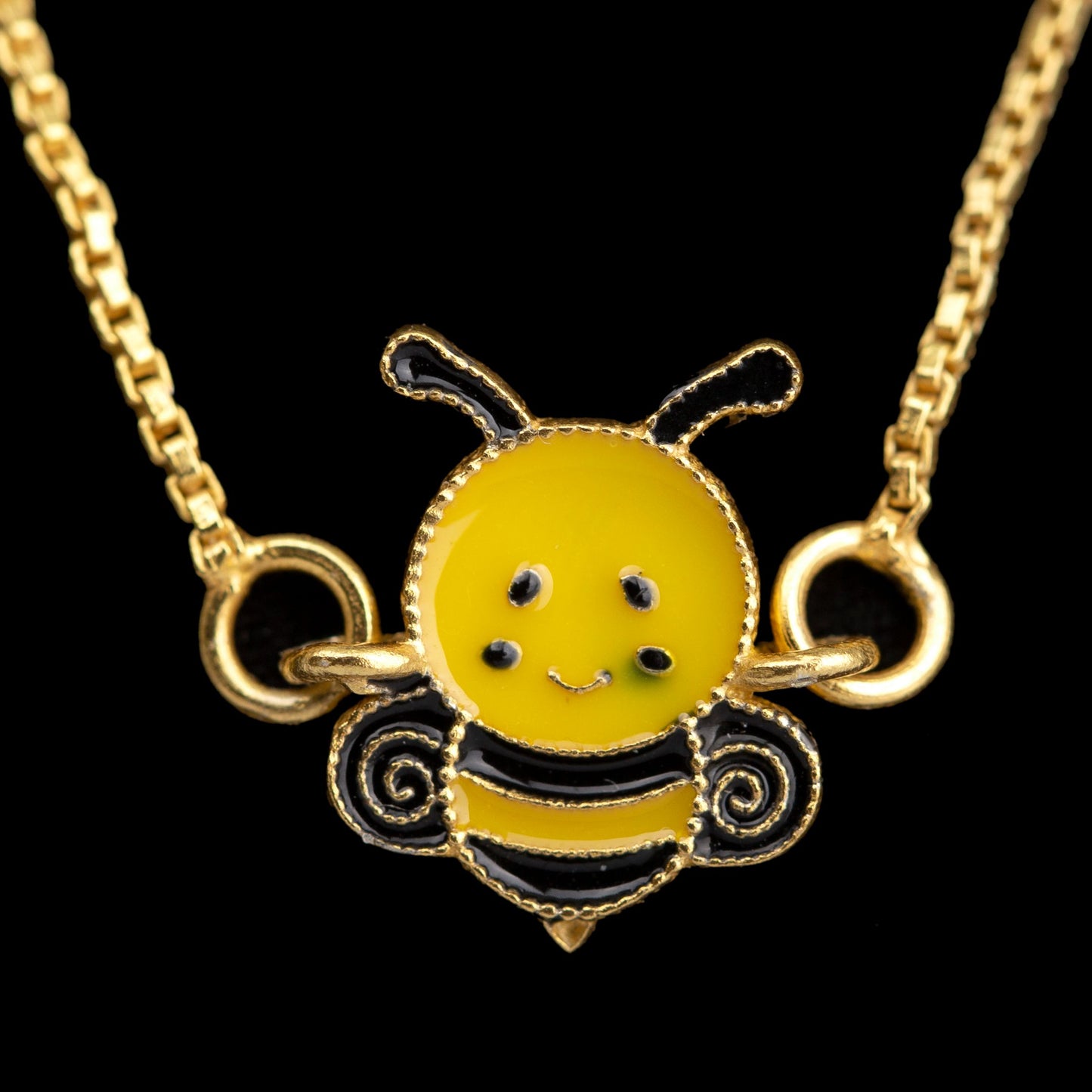 Honey Bee Sterling Silver Bracelet for Kids