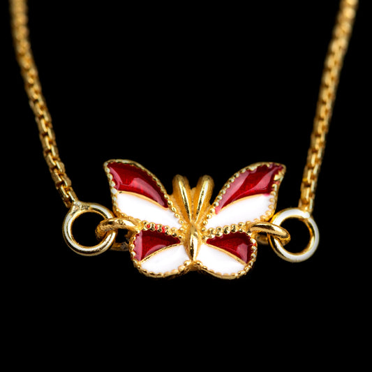 Colourful Butterfly Kids' Bracelet