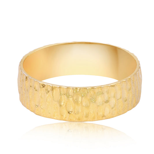 Narrow tight silver ring