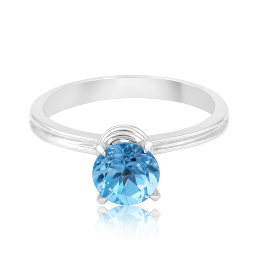 The Blue Topaz Ring