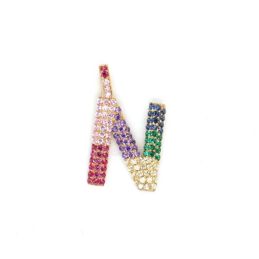 Silver Pendant | N - Name Silver Pendant